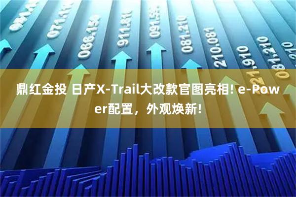 鼎红金投 日产X-Trail大改款官图亮相! e-Power配置，外观焕新!